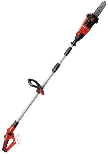 Einhell Sierra de pértiga a batería - GE-LC 18 Li T-Solo, mango telescópico y auxiliar,...