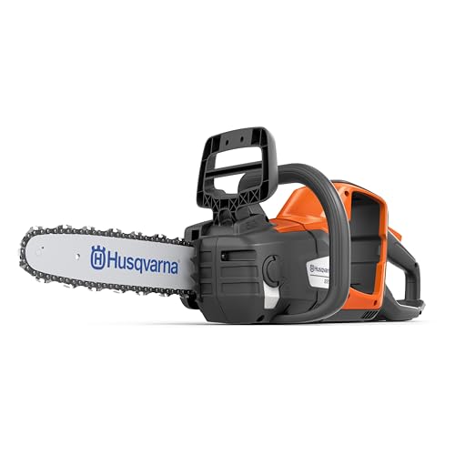 Husqvarna Motosierra eléctrica inalámbrica 225i de 40 voltios de 14 pulgadas (batería y...