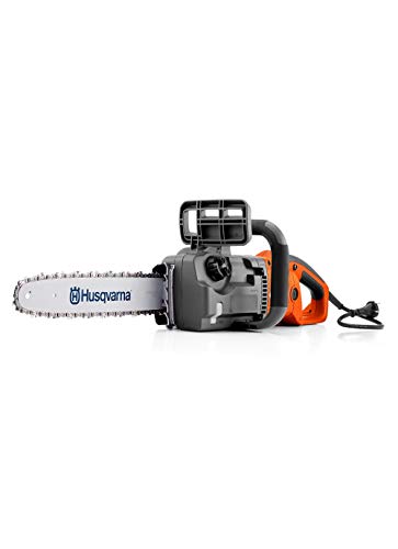 Husqvarna 418EL chainsaw Gris, Naranja, Plata - 1700 - Sierra eléctrica (35,6 cm, 15 m/s,...