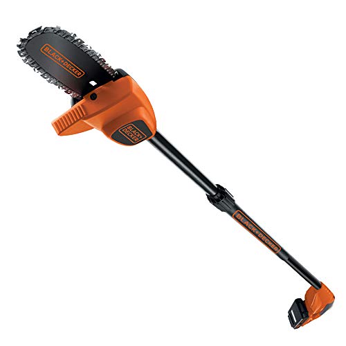 BLACK+DECKER GPC1820L20-QW - Motosierra telescópica (pértiga) a batería 18V, 2Ah,...