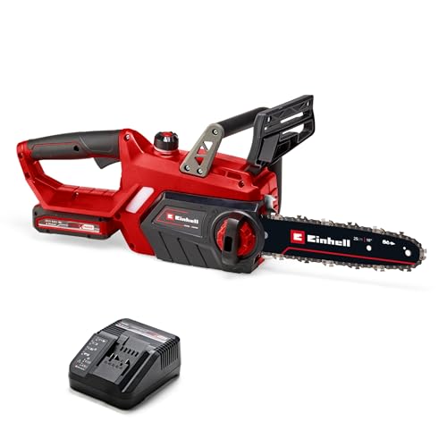 Einhell Motosierra con batería GE-LC 18/25-1 Li Kit Power X-Change (18 V, 23 cm de...