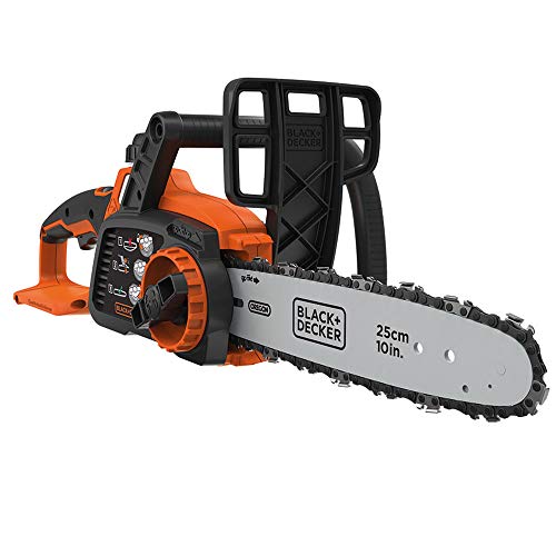 BLACK+DECKER GKC1825LB-XJ - Motosierra sin cable 18V, Longitud de la barra 25 cm,...